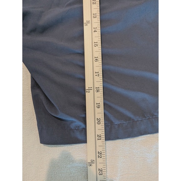 Peter Millar Mens Performance Golf Shorts Blue/Gray Size 38 Camo Pocket Lining - Picture 9 of 10